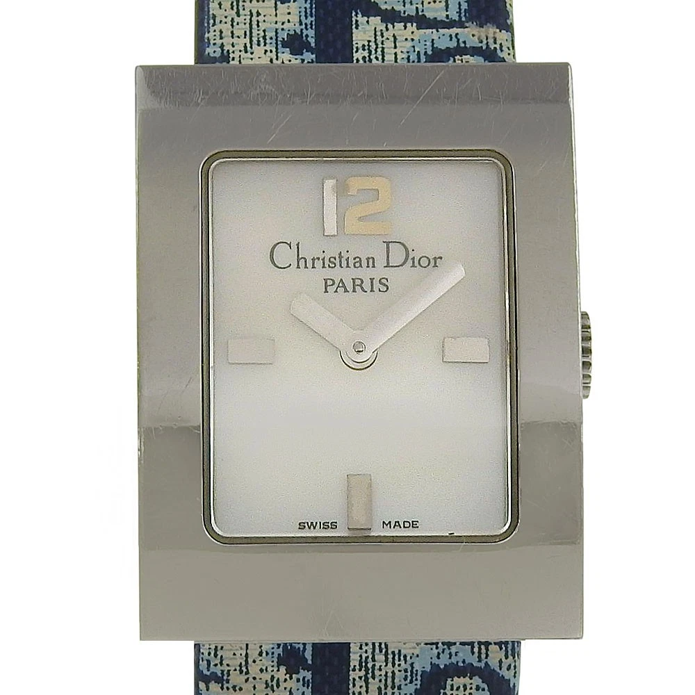 Dior Maris Watches D78-109 White shellDial Stainless Steel/leather Quartz ...