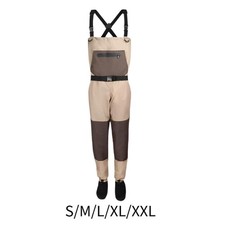 Pantaloni Da Pesca Waders Da Pesca a 3 Strati in Neoprene Impermeabile con Tasca