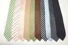 LOT OF  10 BRIAN & BARRY wool silk ties. Made in Italy F93864