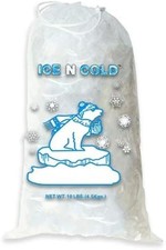 Ice Bags with Drawstring Closure  10lb, 100ct/cs  41 mic Thickness  Portab...