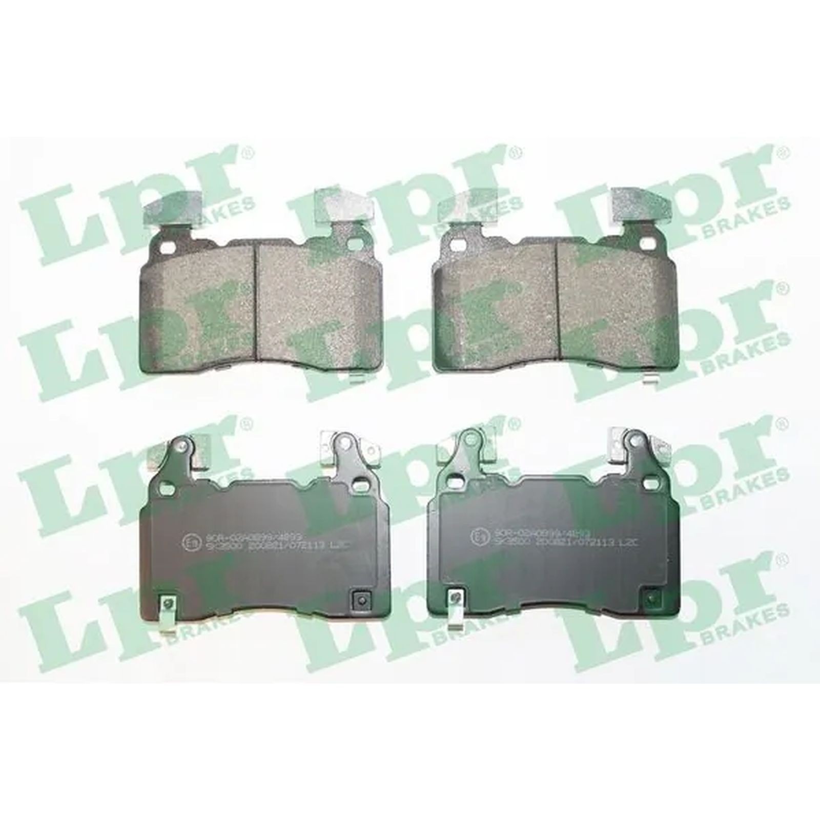 1x ORIGINAL® Lpr Bremsbelagsatz, Scheibenbremse Vorne für Opel INSIGNIA B