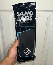 SANO LABS Carbon Fiber Insoles Energy Return Shoe Inserts 10.5M-11.5M