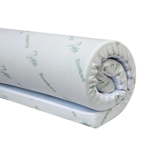 2cm & 4cm Dicke Bambus Memory Foam Matratzenauflage Orthopädisch Antiallergisch - Bild 10 von 10