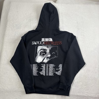 Sullivan King Loud & Reckless North American Tour Black Full Zip LS Hoodie Mediu