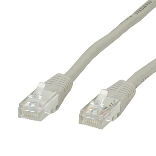 10m, rj45-rj45, cat.6 10m cat6 u/utp (utp) grigio cavo di rete - Immagine 3