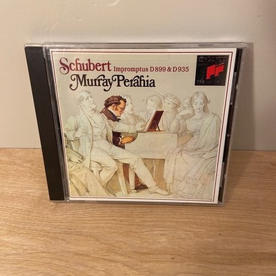 Murray Perahia Music CD - Schubert: Impromptus D899 & D935 For Piano