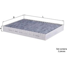 Knecht LAK 292 S Filter Innenraumluft für MERCEDES BENZ S KLASSE W221 W222