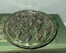 Glass Flower Frog 5" Diameter, 19 Holes Flower Arrangement