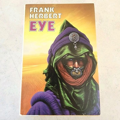 EYE Frank Herbert 1st Book Club Ed 1985 HC Early Printing Jim Burns Art RARE