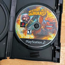 Destroy All Humans for PS2 Playstation 2 DISC ONLY - No Case or Manual - TESTED
