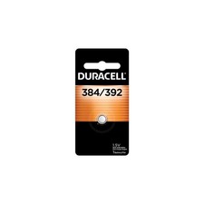Duracell Silver Oxide 384/392 1.5 V 45 mAh Electronic/Thermometer/Watch Battery