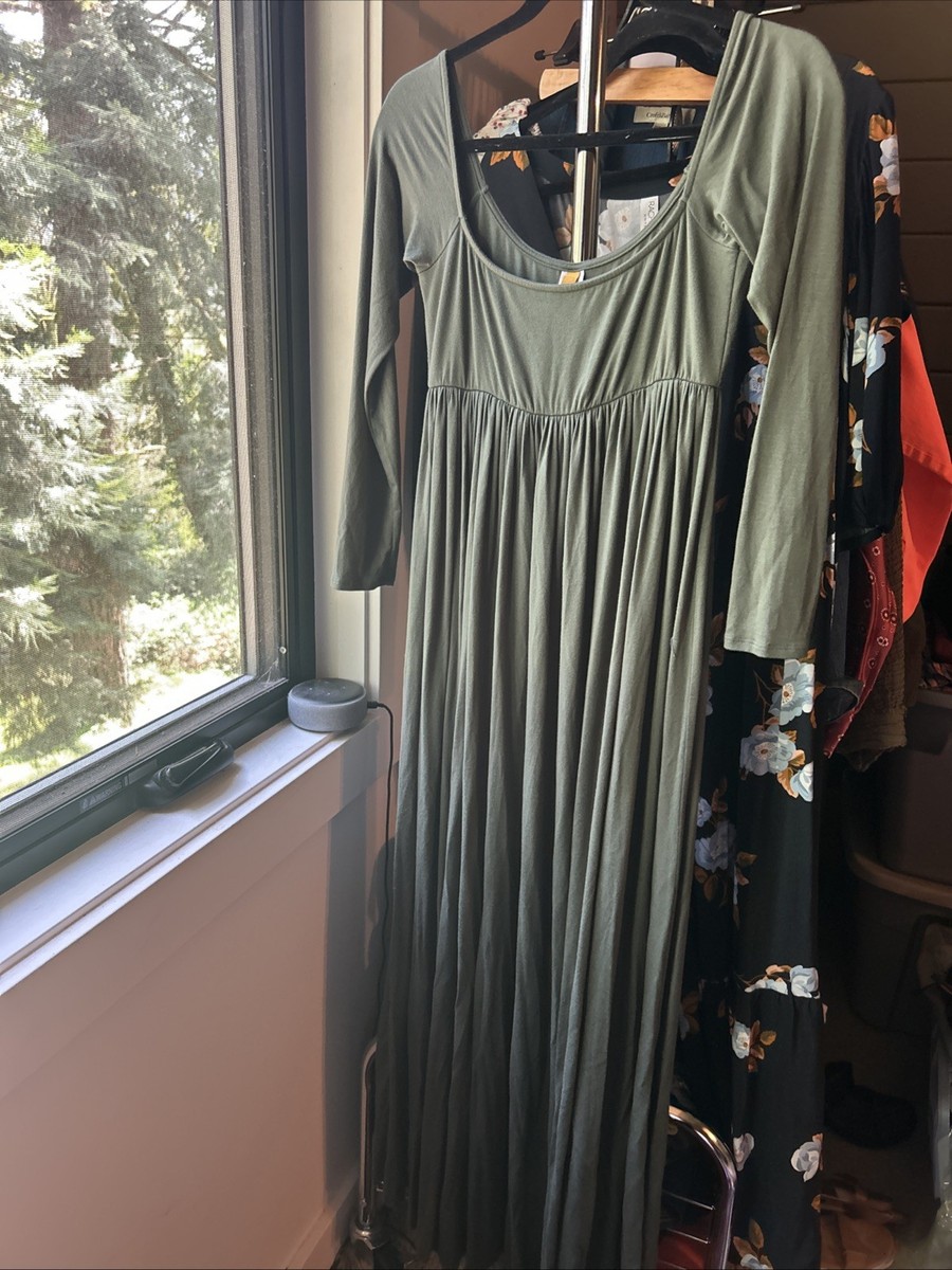 NWOT Rachel Pally Isa Dress Womens Small S Modal Sage Green