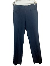 Levi's Men's Vintage Action Slacks Dress Pants Blue, Polyester, Size 32 x 33