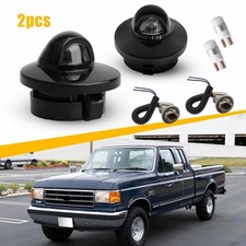 License Plate Light Housing+Socket Set w/Bulbs for Ford Bronco Ranger Explorer