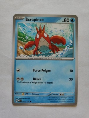 Pokemon Karte - Scratch 033/132 - Mega Evolution ME01