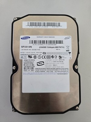 Festplatte Samsung 250Gb SP2514N 8Mb Cache 7200Rpm ATA IDE 3,5'' Zoll HDD