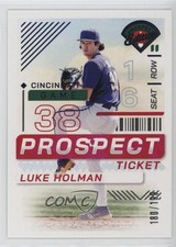 2024 Panini Prospect Edition Blue 180/199 Luke Holman #30 1l7v