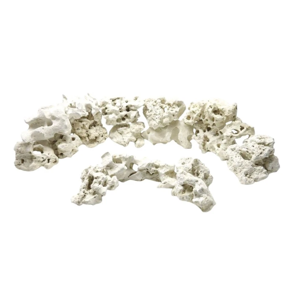 AquaOne Aquarium Natursteine Sansibar Rock Lochgestein Kiste 10 kg Mix Gr. M-L - Bild 4 von 4