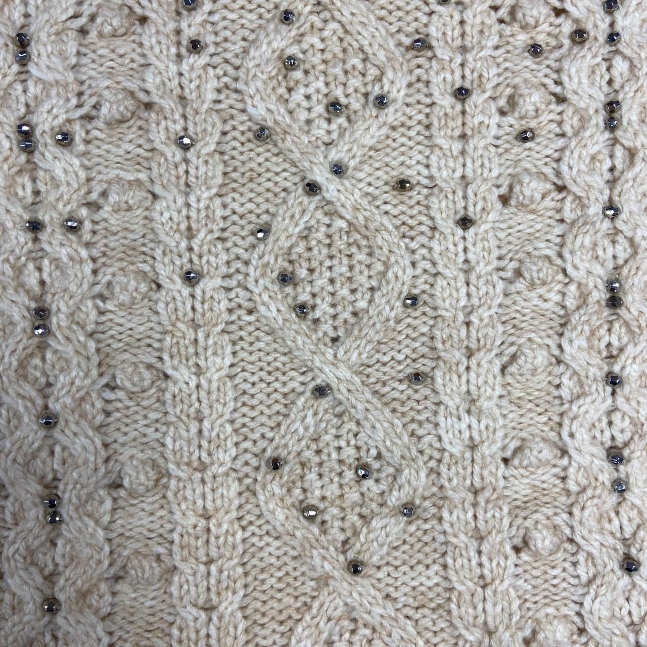 Gap Knitted Jumper Cable Knit Patterned Sweater W… - image 3