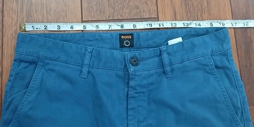 Hugo Boss blaue Chinohose Tapered Fit W32 L32 Schino Taber - Top Zustand - Bild 12 von 16