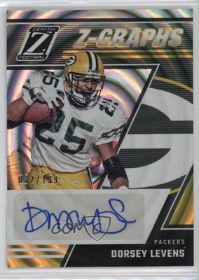 2023 Panini Zenith Z-Graphs 32/199 Dorsey Levens #ZG-DLS Auto v1x