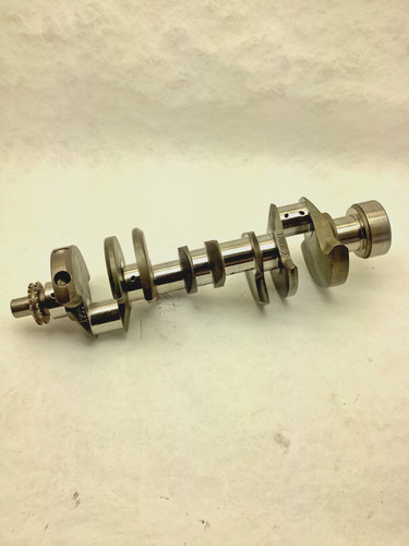 Scat 350 SBC Small Block Chevy Crankshaft, 1-Piece Rear, 3.48" Stroke