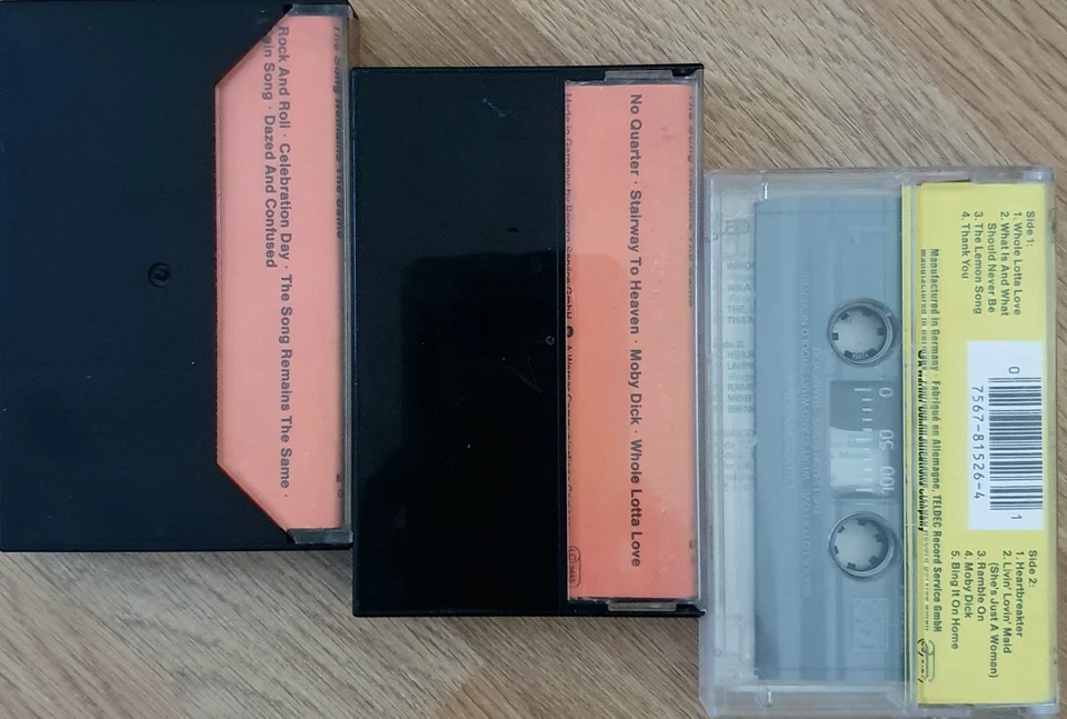 2 x LED ZEPPELIN Albums FILM SOUNDTRACK "SONG REMAINS SAME" LED ZEPPELIN II (2) - Image 2 of 4