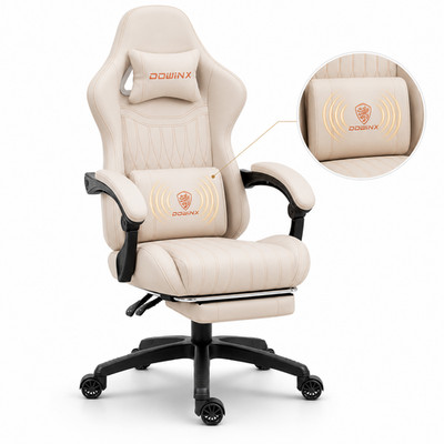 Chefsessel Bürostuhl mit Fußstütze Drehliege Computer Schreibtisch Gaming Stuhl