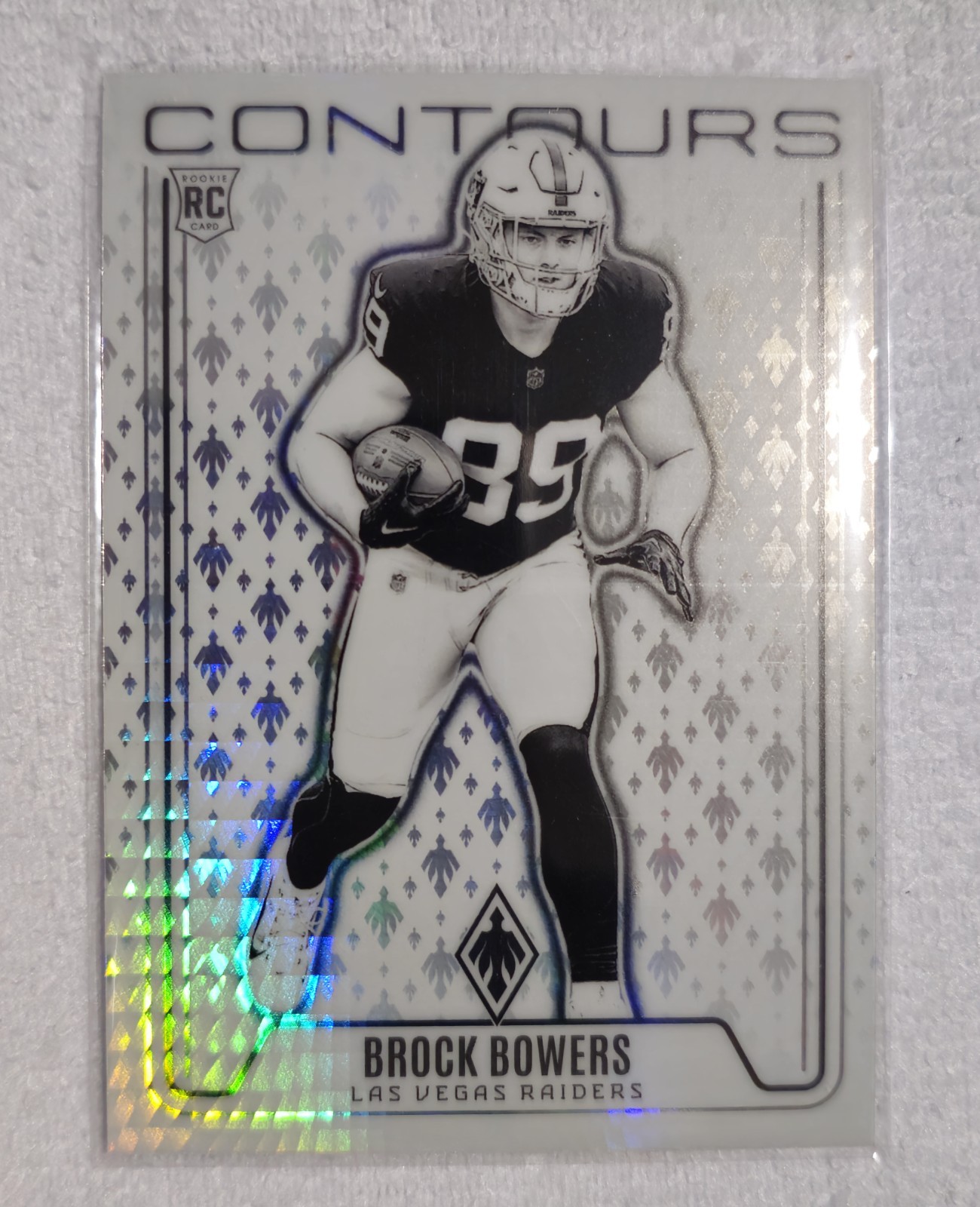 2024 Panini Phoenix Contours Hyper Brock Bowers #CON-BBS Rookie RC
