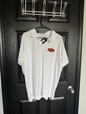 Antigua Oklahoma State Cowboys Polo – Men’s Large – NWT – Upside-Down Logo