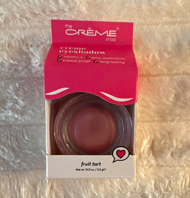 The Crème Shop Creme EyeShadow Fruit Tart Cream Lustrous 0.11 oz Single
