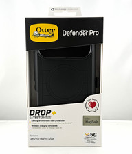OtterBox Defender Pro Black Holster Case w/ Belt Clip for iPhone 18 Pro Max
