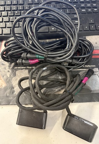 PAIR of ALP AL Priority Parking System Sensor Laser Defense Sensors w/ Cables