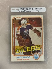 1981-82 O-Pee-Chee - Andy Moog #120 Rookie Card RC