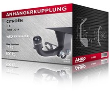 Anhängerkupplung für Citroën C1, Bj. 2005-2014 (C-008)