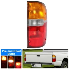 Passenger Side Tail Light Lamp w/Bulb For Toyota Tacoma 1995-2000 Right DOT/SAE