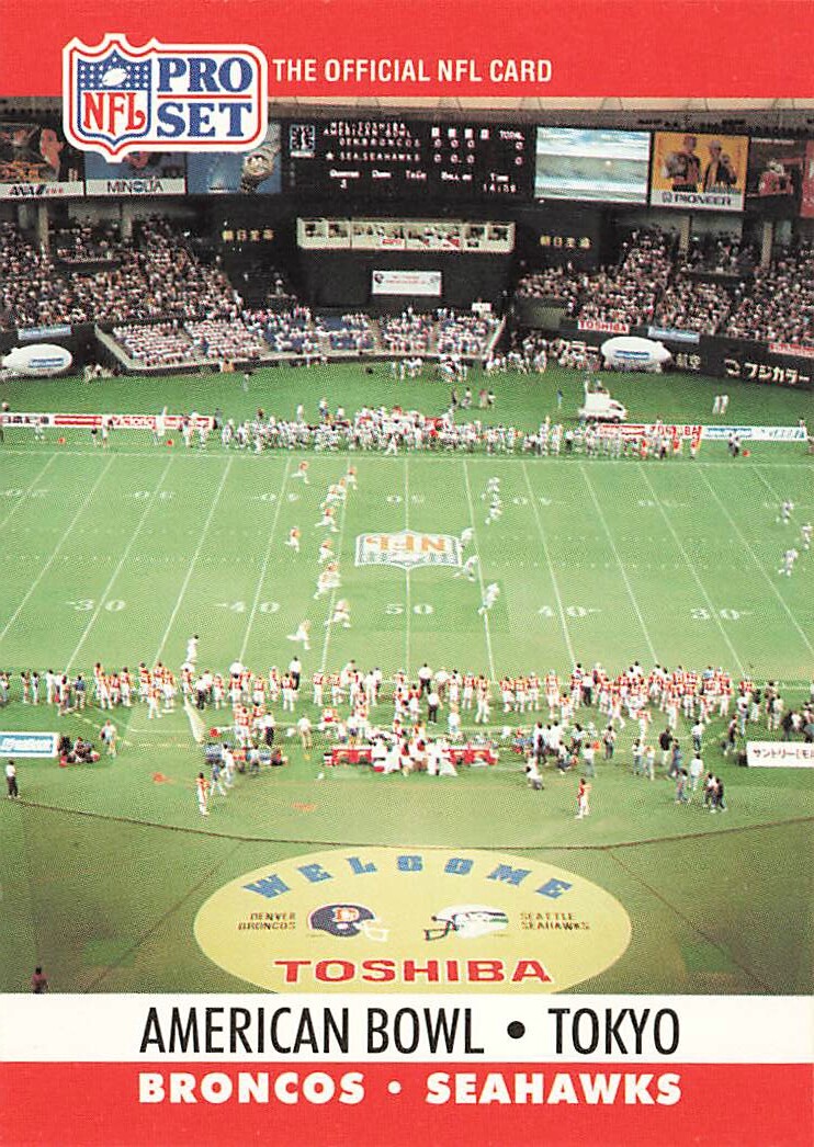 1990 Pro Set #783 American Bowl/Tokyo | eBay
