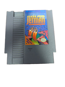 Solar Jetman | Aut&eacute;ntico carrito de juegos Nintendo NES 1990 con caja | Probado y funcionando