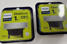 2 Philips Norelco Oneblade Single Replacement Cartridge Packs QP210/50