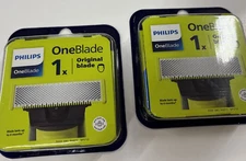 2 Philips Norelco Oneblade Single Replacement Cartridge Packs QP210/50