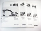 Volvo Ec460B Excavator Hydraulic System Service Shop Repair Manual Book Set of 4