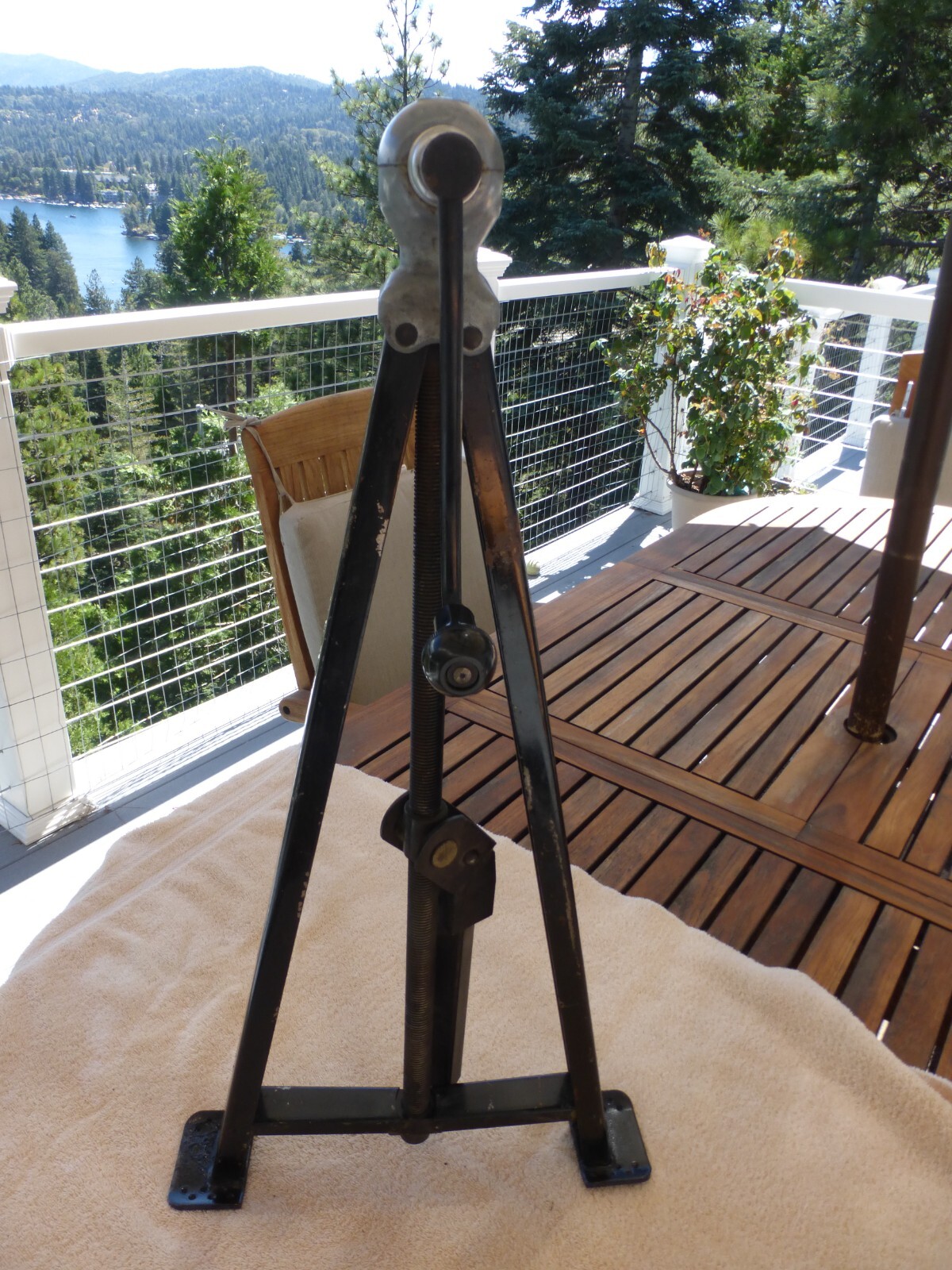 1966 - 1980 ROLLS ROYCE SILVER SHADOW EMERGENCY SPARE TIRE CAR JACK LIFT OEM