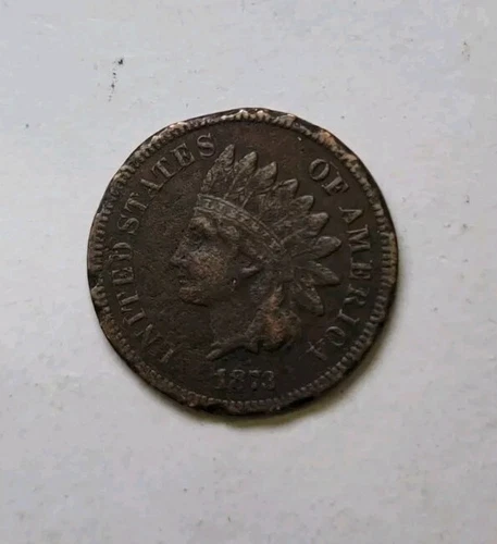 1873 & 1891 Indian Head Cent Very Good Condition - Vintage