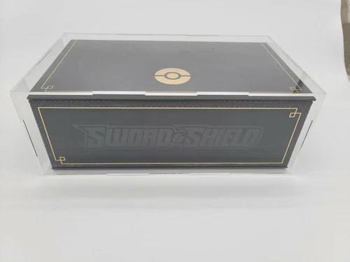 Pokemon Zacian Zamazenta Ultra Premium Collection Acrylic Display Case Box Frame