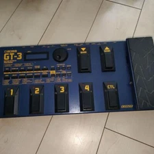 Boss GT-3 Multi-Effects Guitar Effect Processor Pedal JAPAN used