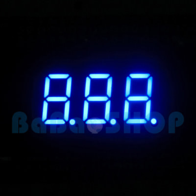 Display LED 0.36'' 4 Cifre 7 Segmenti Blu - Catodo Comune, THT, 12 Pin - Foto 2