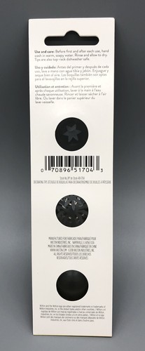 NEW Cake Decorating Icing Nozzle Tip Set Flower Star Round WILTON 1M 2D 2A 1704 - Picture 5 of 5