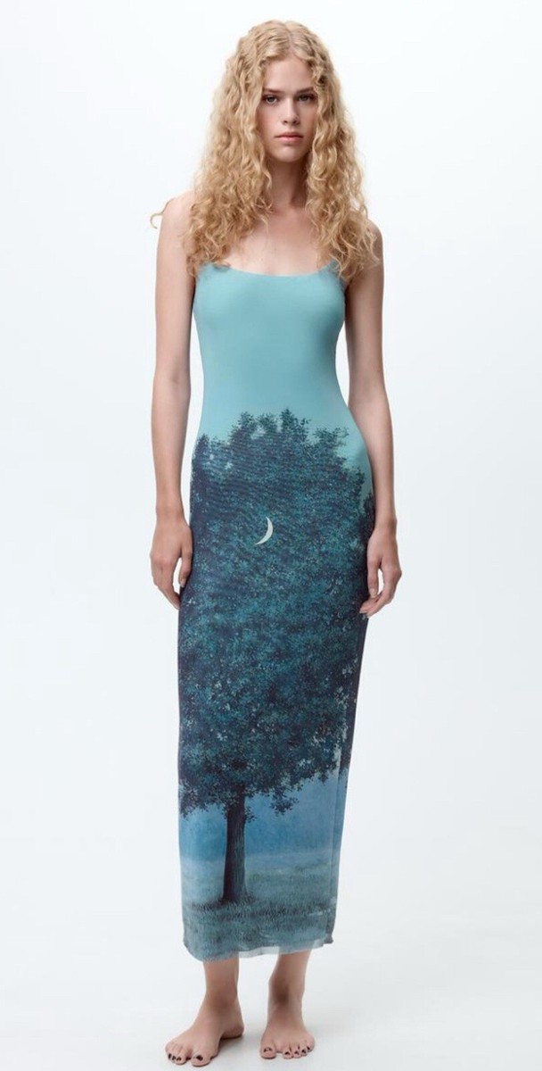 green emerald velvet dress The Evening Gown 1954 by Rene Magritte-Art Print, Frame Art, Painting   UnixCanvas