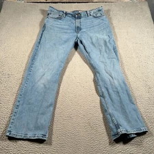 Wrangler Relaxed Boot Cut Jeans 36 x 27 Cowboy Rodeo Light Wash 1098RBWDN