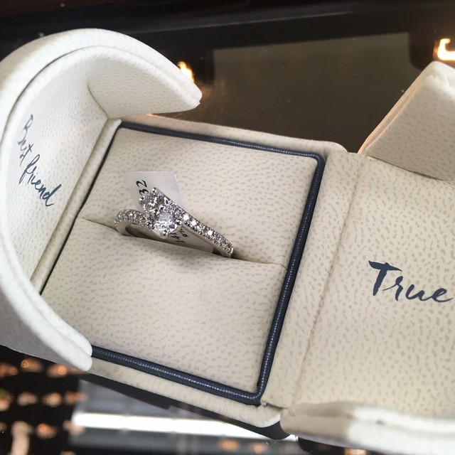 Ever Us 14K WHITE GOLD 0.60 CT DIAMOND Ring Best Friend True Love 32